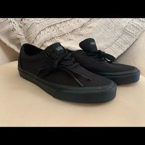 NWOT BLACK VANS